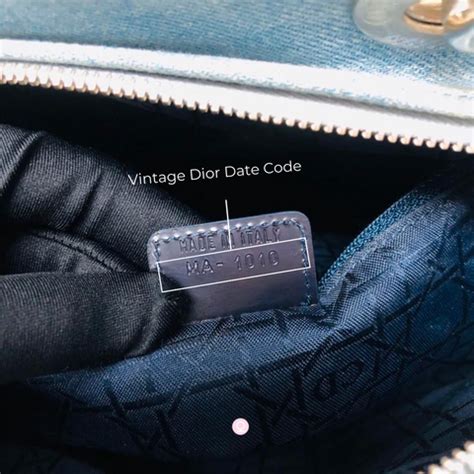 dior bag date code|Dior leather bag date code.